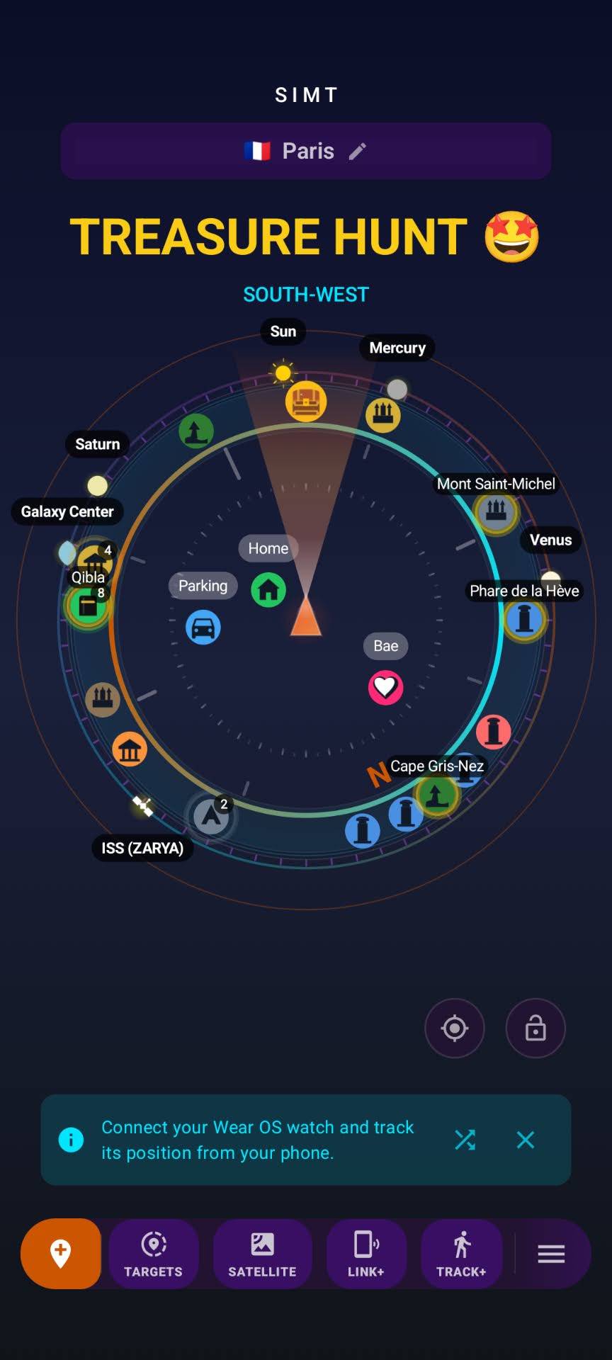 رابط کاربری ردیابی موقعیت SIMT